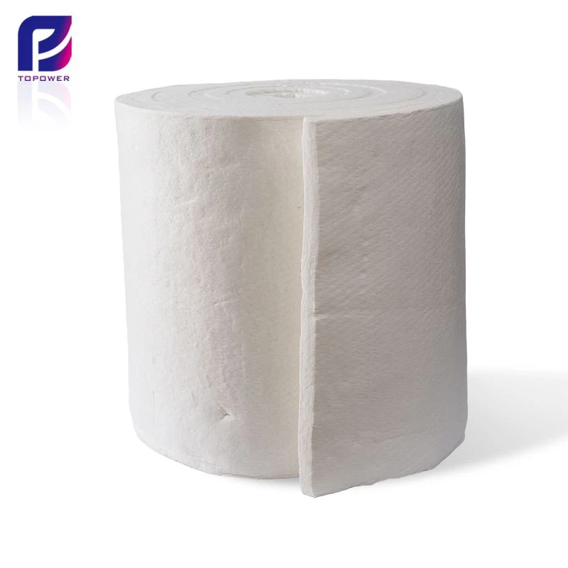 Segondè alumina izolasyon seramik fib kouvèti